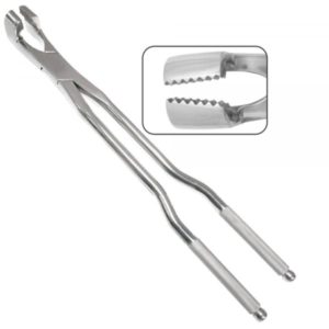 Universal Serrated Jaw Molar Equine Dental Forceps with Fulcrum 19″
